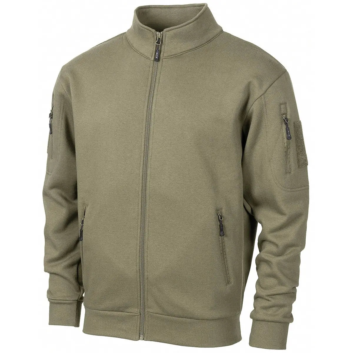 Sweatjacket, "Tactical", OD green NSO Gear