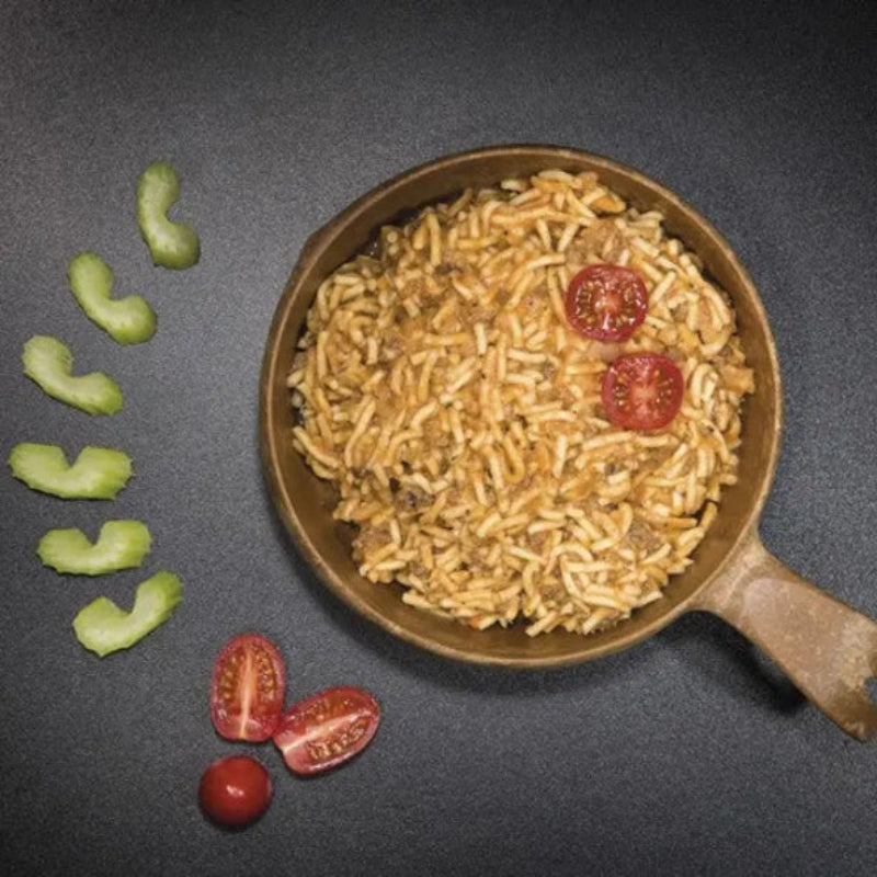 TACTICAL FOODPACK® BEEF SPAGHETTI BOLOGNESE NSO Gear Prepared Foods