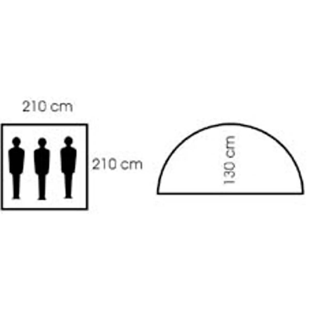 Tent, "Monodom", 3 people, operation-camo NSO Gear tent