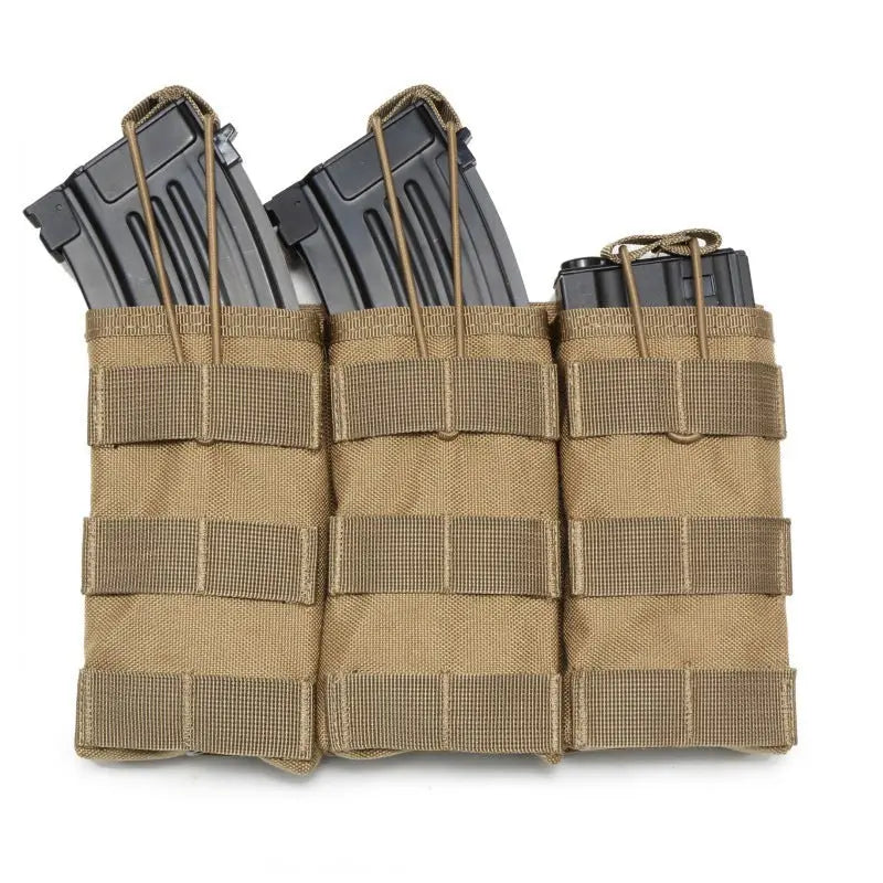 Triple Nylon Magazine Pouch 5.56 NSO Gear Magazine Pouch