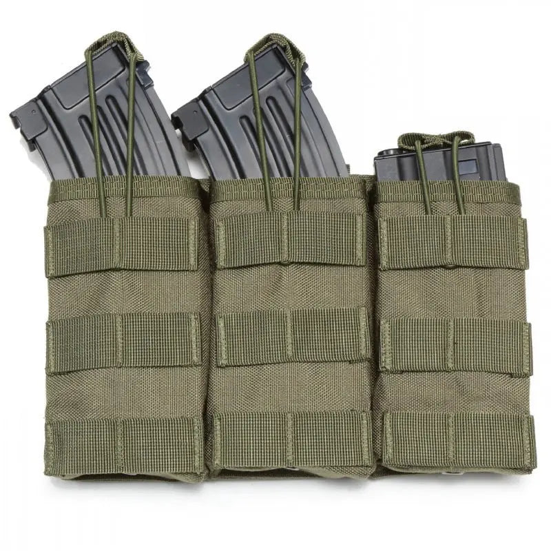 Triple Nylon Magazine Pouch 5.56 NSO Gear Magazine Pouch