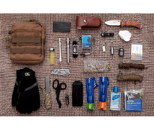 Preparing a 3-day survival backpack