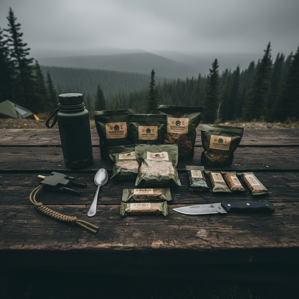 Survival Food ready-to-eat meals (MRE), freeze-dried packs, and long shelf-life rations for military missions, camping, and emergency preparedness in Cyprus. Lightweight, high-calorie and durable trusted by professionals and outdoor survivalists