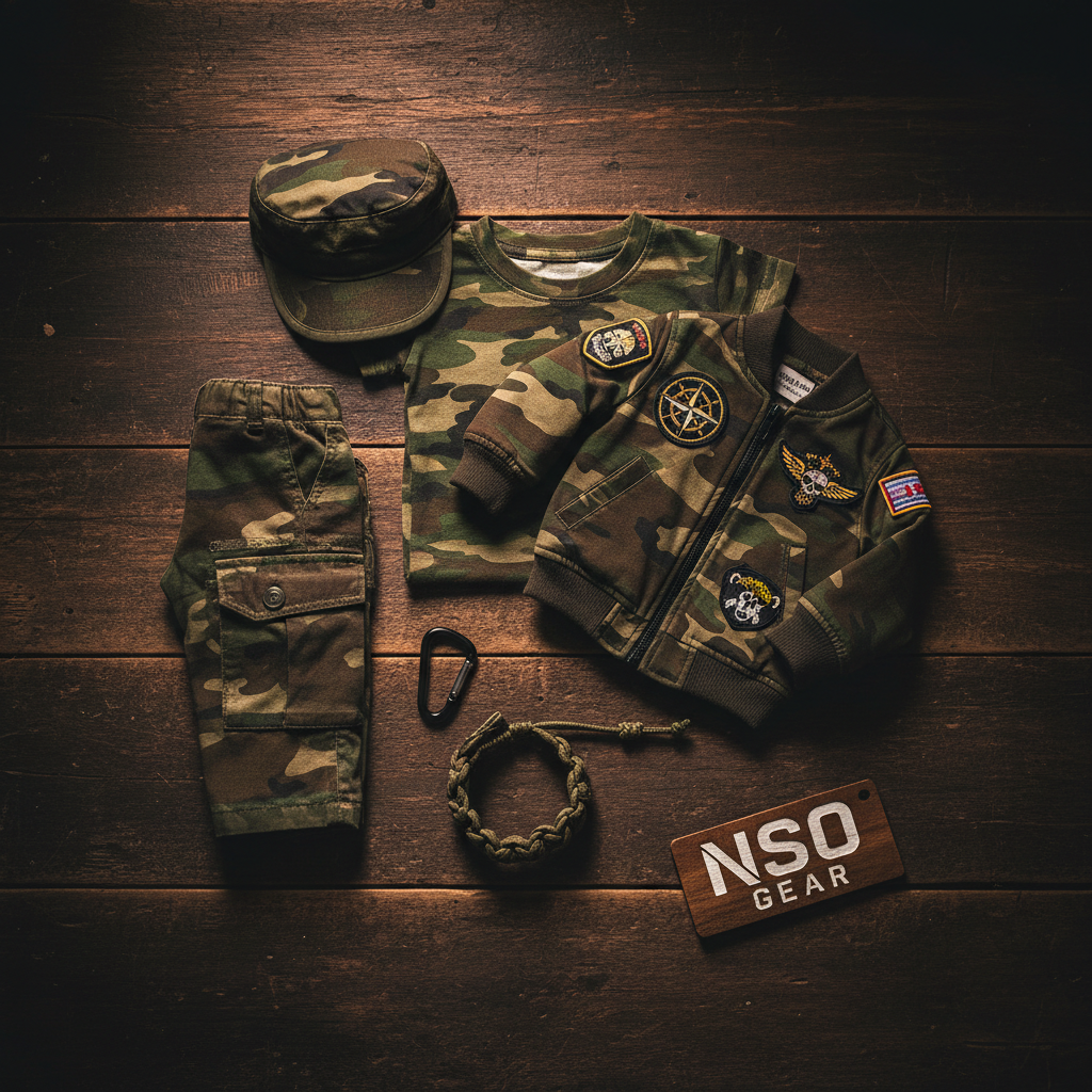 NSO Gear’s Kids Wear offers durable tactical clothing and outdoor gear for adventurous children in Cyprus. Built for comfort, movement, and play.