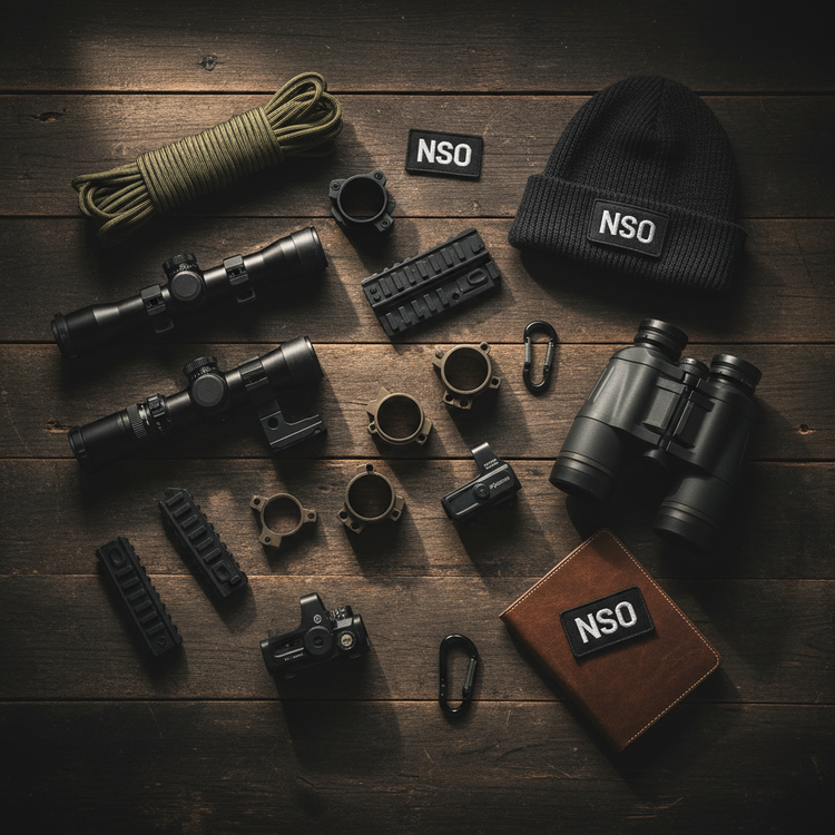 4.0. Scopes & rails NSO Gear