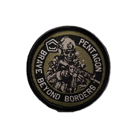 Pentagon Brave Morale Patch K28032 - Υφαντό Σήμα Velcro