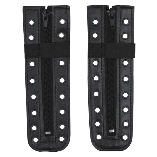 MFH Boot Zipper 8 Eyelets Black | Φερμουάρ Μπότας με 8 Κορδόνια