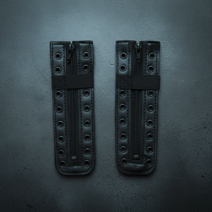 MFH Boot Zipper 8 Eyelets Black | Φερμουάρ Μπότας με 8 Κορδόνια