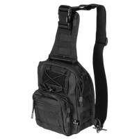 MFH MOLLE Shoulder Bag 7L Black - Τσάντα Ώμου MOLLE