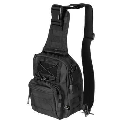 MFH MOLLE Shoulder Bag 7L Black - Τσάντα Ώμου MOLLE