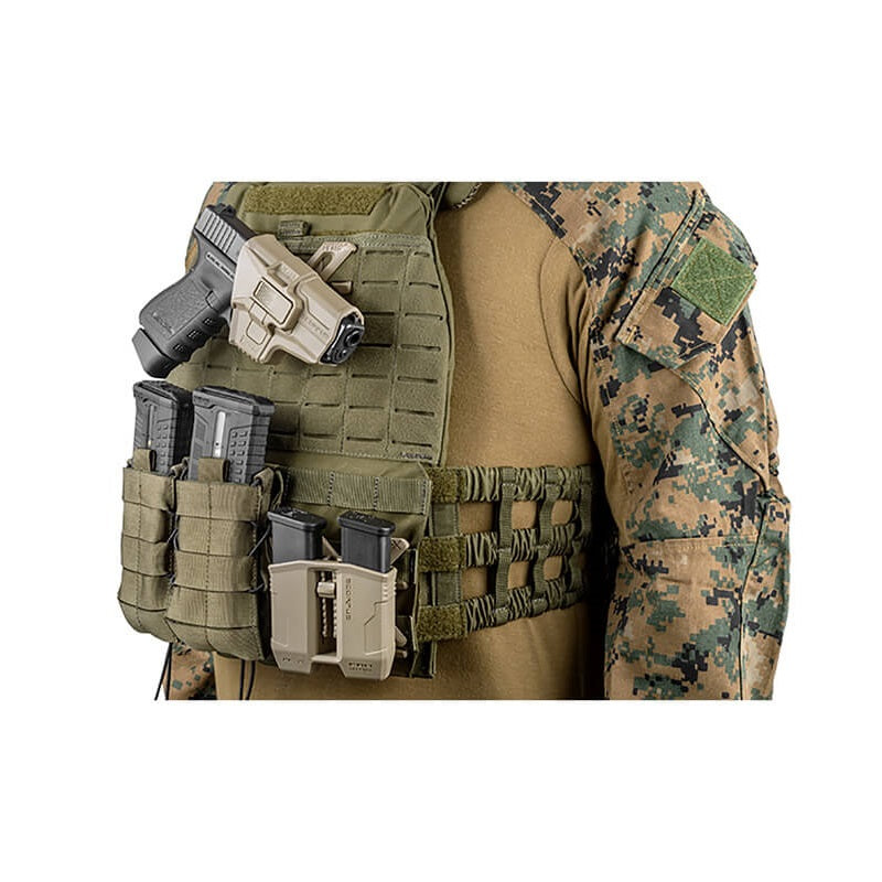 F.A.B. SCORPUS® M1 LEVEL 2 RETENTION (Left) NSO Gear Gun Holsters