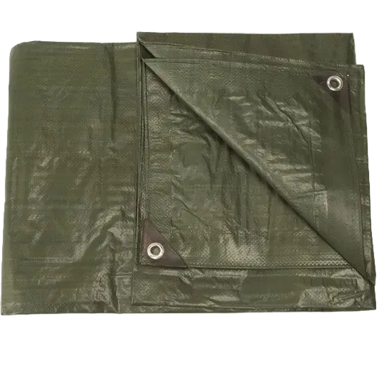 Mil-Tec OD Tarpaulin 190x300cm Polyethylene - Πανί Επιβίωσης Υψηλής Αδιαβροχοποίησης