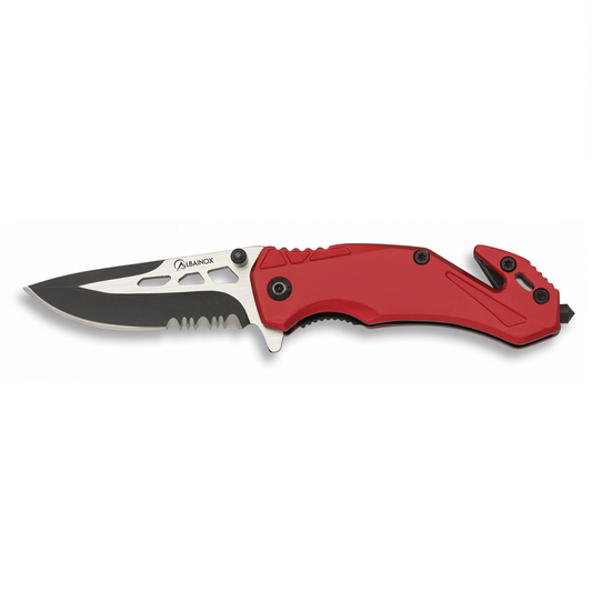 ALBAINOX, RED NSO Gear Folding Knife