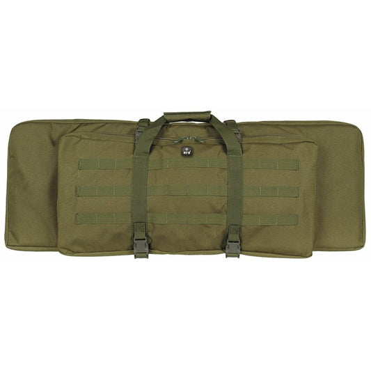 MFH - Rifle Bag, OD green, for 2 rifles NSO Gear Gun Cases & Range Bags