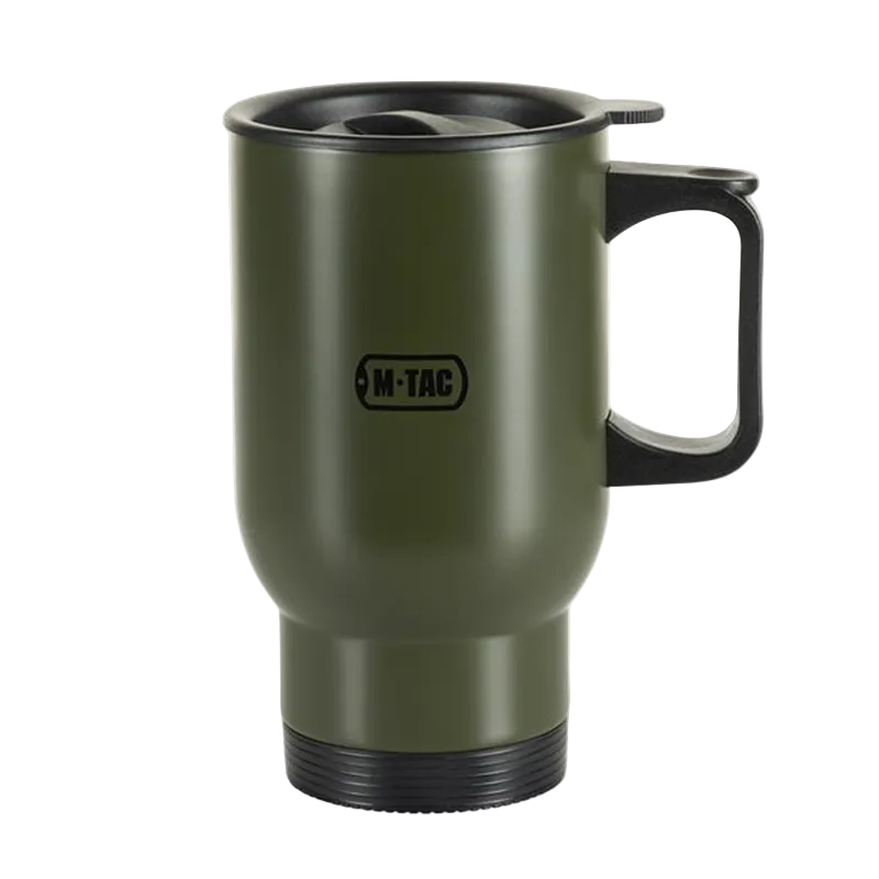 M‑Tac - 450 ml Insulated Mug with Lid – Thermal Κούπα Θερμός NSO Gear thermos