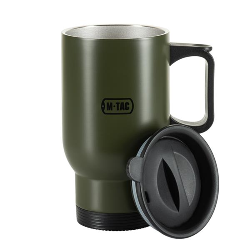 M‑Tac - 450 ml Insulated Mug with Lid – Thermal Κούπα Θερμός NSO Gear thermos