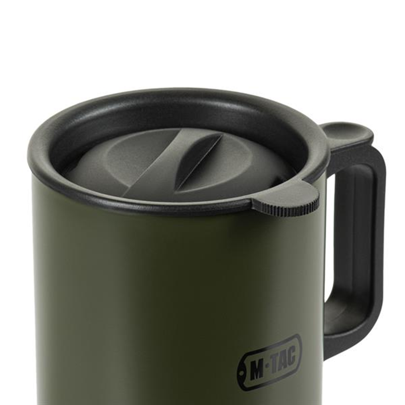 M‑Tac - 450 ml Insulated Mug with Lid – Thermal Κούπα Θερμός NSO Gear thermos