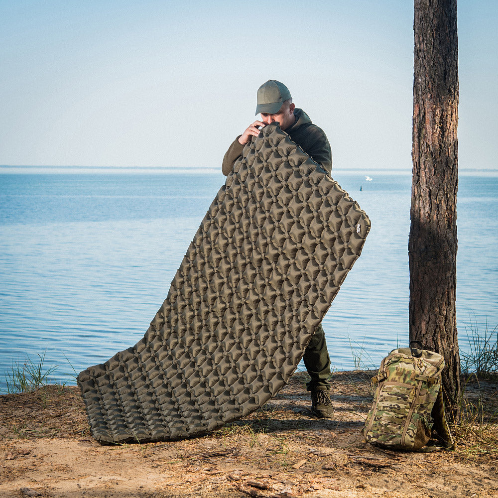 M-Tac Inflatable Sleeping Pad 195x120x5 cm - Φουσκωτό Στρώμα Ύπνου Διπλό
