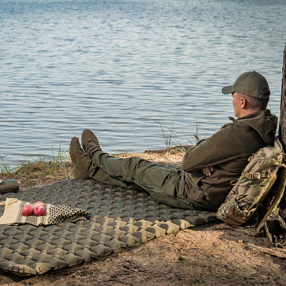 M-Tac Inflatable Sleeping Pad 195x120x5 cm - Φουσκωτό Στρώμα Ύπνου Διπλό