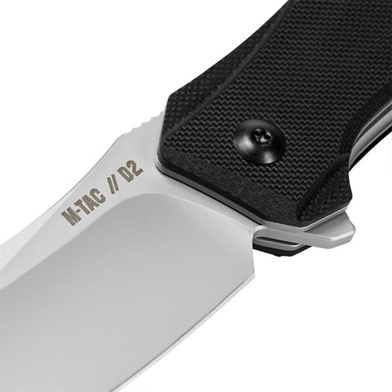 M-Tac Folding Knife Type 17 Black/Steel - Πτυσσόμενο Μαχαίρι D2 Steel