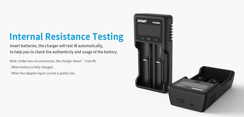 XTAR VC2SL Charger NSO Gear battery charger