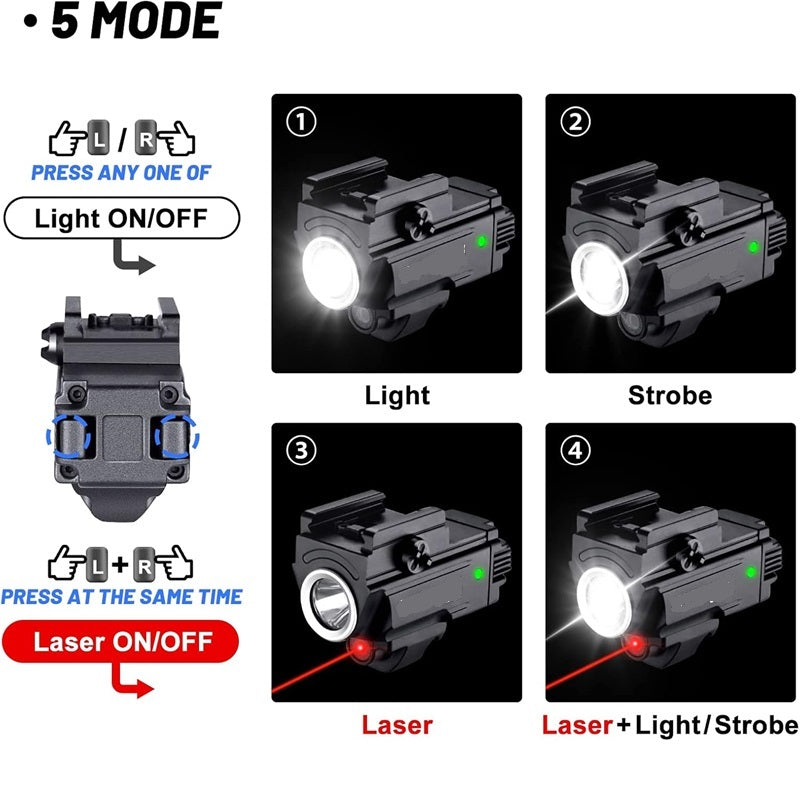 Pistol Tactical Flashlight NSO Gear Tactical Flashlight