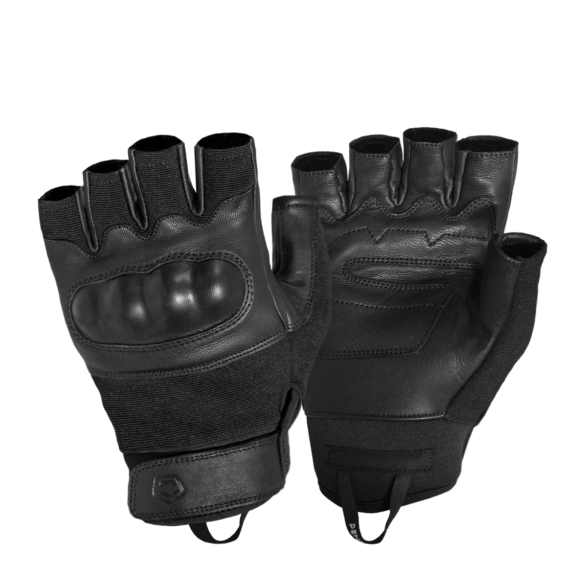Pentagon Stinger Short Tactical Gloves - Δερμάτινα Τακτικά Γάντια Κοφτά Μαύρα