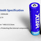 XTAR Rechargeable 3.6V Protected 18650 3300mAh NSO Gear Batteries