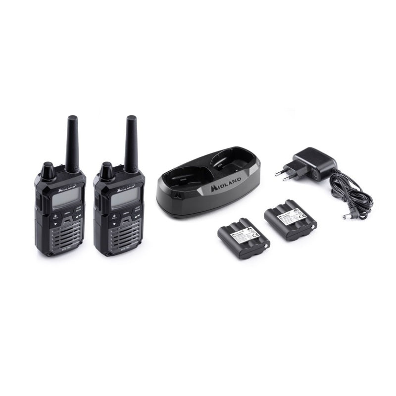 Midland XT70 Pro Two Way Radio - Professional Walkie Talkies (Pair)