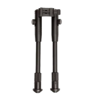 ASG RIS Rail Mounted Bi-Pod Extendable Black - Δίποδο Σκοπευτικού 21mm Rail