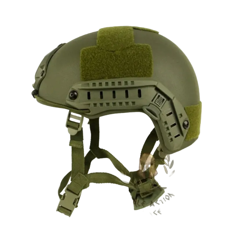 Double Action Atlas High Cut Ballistic Helmet OD Green - Αντιβαλλιστικό Κράνος Αραμιδικό IIIA