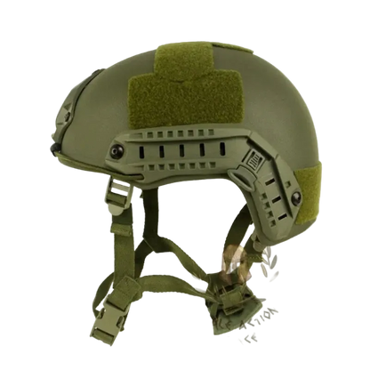 Double Action Atlas High Cut Ballistic Helmet OD Green - Αντιβαλλιστικό Κράνος Αραμιδικό IIIA