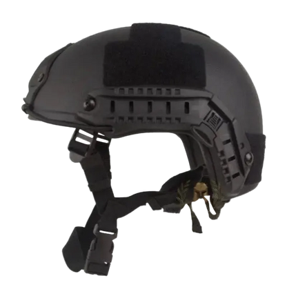 Double Action Atlas High Cut Ballistic Helmet Black - Αντιβαλλιστικό Κράνος Αραμιδικό IIIA