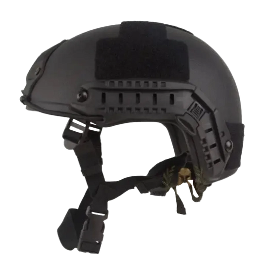 Double Action Atlas High Cut Ballistic Helmet Black - Αντιβαλλιστικό Κράνος Αραμιδικό IIIA