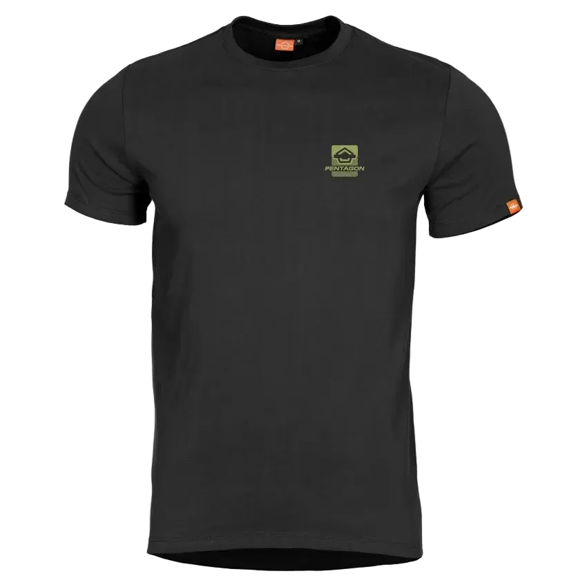 Pentagon Ageron "Eagle" T-Shirt Black - Υψηλής Ποιότητας Μπλουζάκι Ring-Spun Cotton