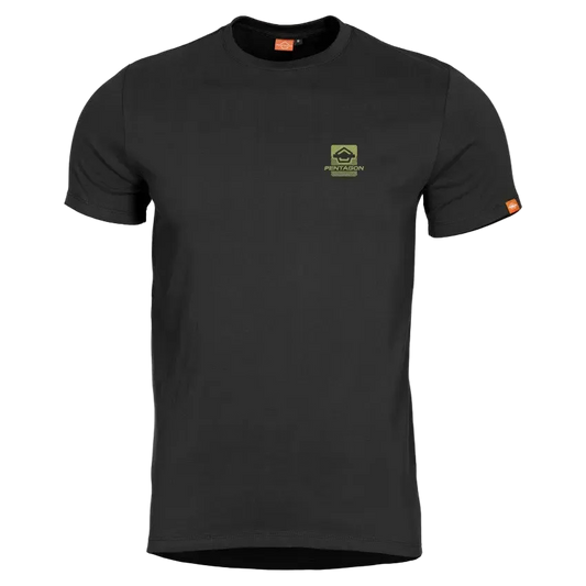 Pentagon Ageron "Eagle" T-Shirt Black - Υψηλής Ποιότητας Μπλουζάκι Ring-Spun Cotton