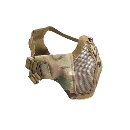 Strike Systems Metal Mesh Cheek Pad Lower Half Multicam - Μάσκα Airsoft Κάτω Προσώπου