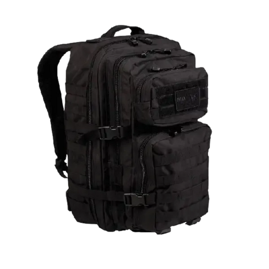 Mil‑Tec US Assault Pack Large Black 36L | Tactical Backpack – Τακτικό Σακίδιο Πλάτης 36L