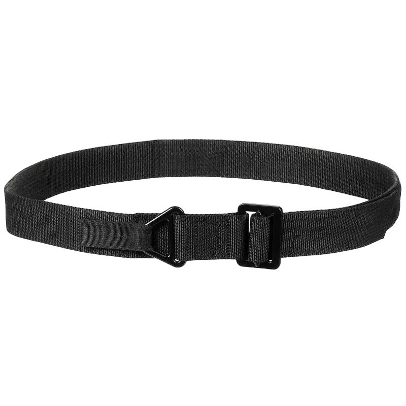Belt, "Mission", black, ca. 4,5 cm