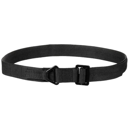 Belt, "Mission", black, ca. 4,5 cm