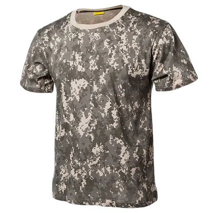 ReFire Gear Camouflage T-Shirt Cotton Short Sleeve - Στρατιωτικό Μπλουζάκι Camo