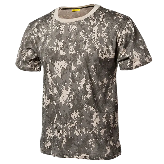 ReFire Gear Camouflage T-Shirt Cotton Short Sleeve - Στρατιωτικό Μπλουζάκι Camo