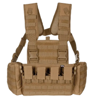 MFH Chest Rig Mission Coyote Tan - Τακτικό Γιλέκο MOLLE με Θήκες