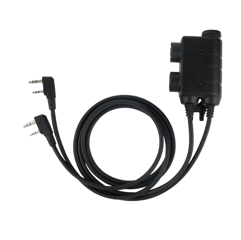 Διακόπτης PTT για Ωτοασπίδες EARMOR,M56-KEN, 2 x Kenwood/Baofeng, Standard NSO Gear 