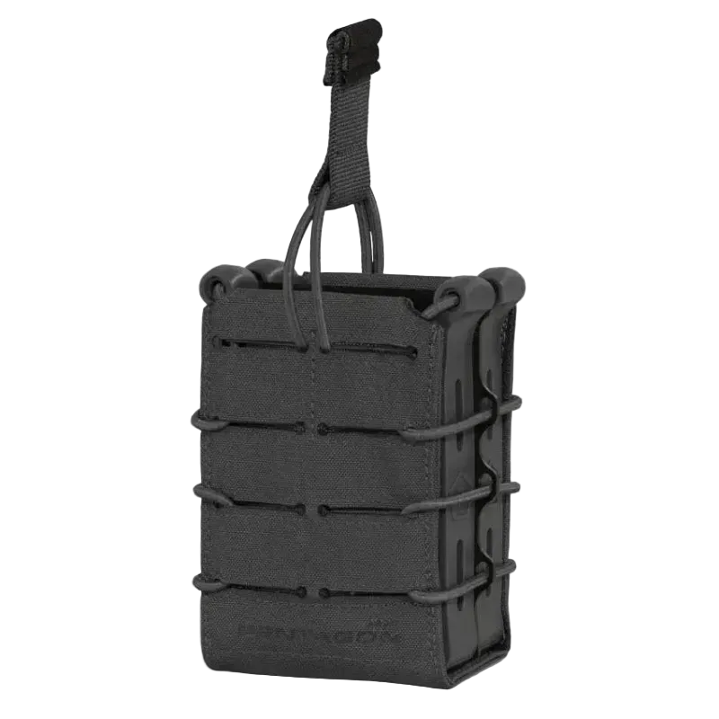 Pentagon Elpis Rifle Mag Pouch Double - Διπλή Θήκη Γεμιστήρα MOLLE Black