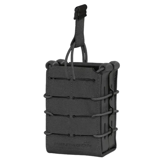 Pentagon Elpis Rifle Mag Pouch Double - Διπλή Θήκη Γεμιστήρα MOLLE Black