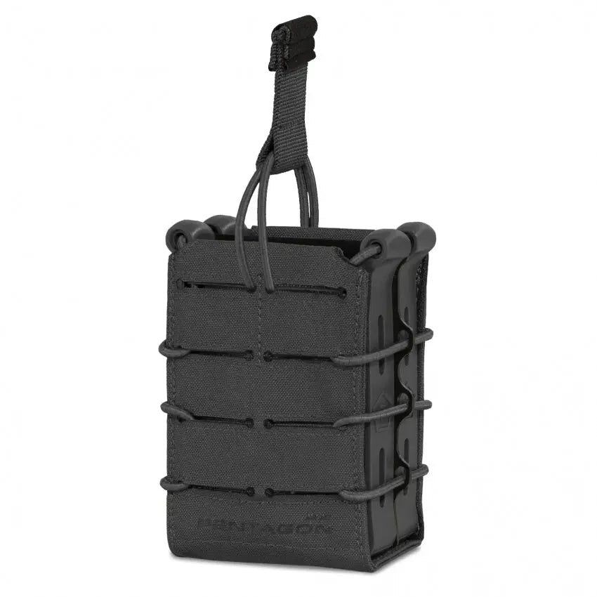 Elpis Rifle Mag Pouch Double - Black NSO Gear Magazine Pouch
