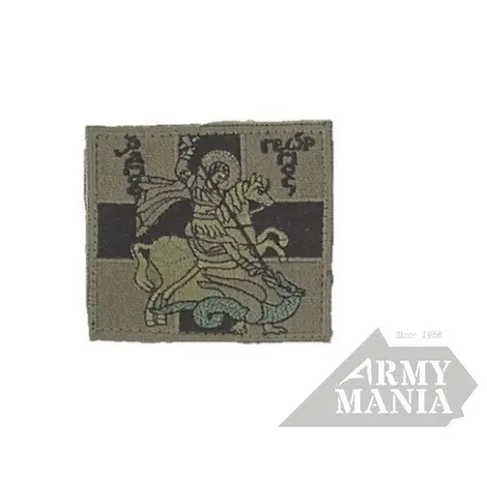 Έμβλημα Άγιος Γεώργιος με Velcro – Πράσινο (Χαμηλής Ορατότητας) NSO Gear 