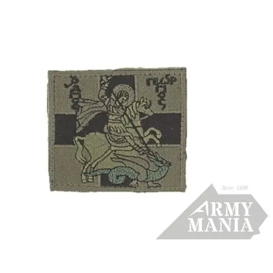 Έμβλημα Άγιος Γεώργιος με Velcro – Πράσινο (Χαμηλής Ορατότητας) NSO Gear 