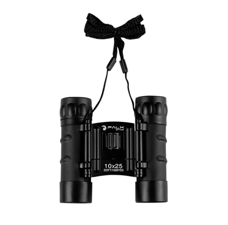 ΚΙΑΛΙΑ FALX Optics Compact 10x25mm , Black NSO Gear Binoculars